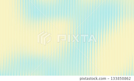 Ribbed glass background with refraction effect. Reeded glass with blue and yellow gradient. Abstract vector background Ribbed glass background with refraction effect. Reeded glass with blue and yellow gradient. Abstract vector background 133850862