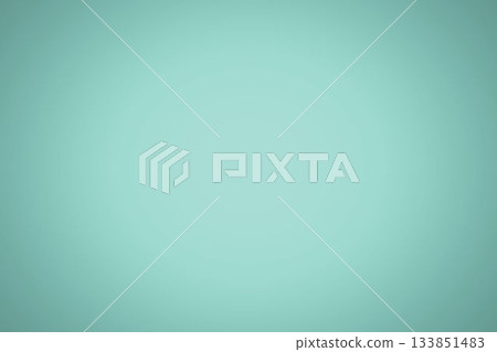 Teal radial gradient flat design is shifting from dark edges toward mint-teal center 133851483