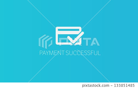 Payment successful screen Payment successful screen 133851485