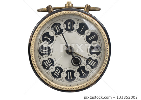 Vintage rusty alarm clock Vintage rusty alarm clock 133852002