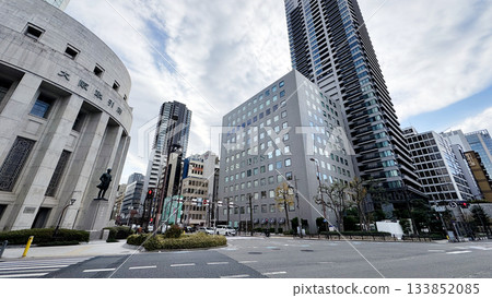 Scenery around Kitahama in Chuo Ward, Osaka City 133852085