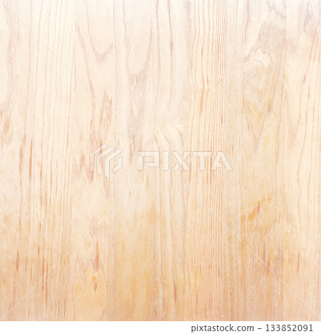Background image of a square table with a light white wood color that has an aged wood grain. 133852091