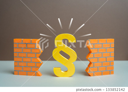 The law breaks down barriers. Break the old corrupt system. The triumph of the law. Justice reform, legal education and anti-corruption. 133852142