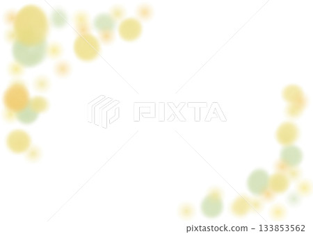 美麗的水彩油菜花邊框插圖 美麗的水彩油菜花邊框插圖 133853562