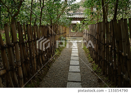 The road to Enrian Temple in Sagano, Kyoto The road to Enrian Temple in Sagano, Kyoto 133854790