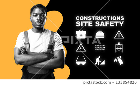 Construction site safety guide highlights key precautions and practices 133854826