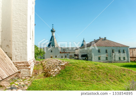The Cells of the Theological School, Kirillo-Belozersky Monastery, Russia The Cells of the Theological School, Kirillo-Belozersky Monastery, Russia 133854895