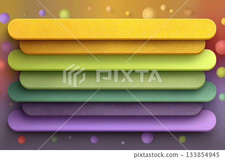 Colorful Layered Abstract with Gradient Spheres for Modern Design Projects Generative AI Colorful Layered Abstract with Gradient Spheres for Modern Design Projects Generative AI 133854945