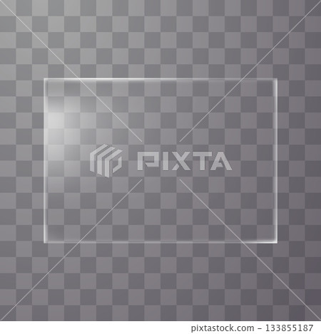 Transparent plastic or glass file sheet mockup with soft reflection for overlay or document design Transparent plastic or glass file sheet mockup with soft reflection for overlay or document design 133855187