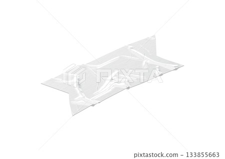 Blank white rectangle cut adhesive crumpled tape mockup, png, transparent background, 3d rendering. Empty torn glue attached piece mock up cut out. Clear sticking wrinkle line template. Blank white rectangle cut adhesive crumpled tape mockup, png, transparent background, 3d rendering. Empty torn glue attached piece mock up cut out. Clear sticking wrinkle line template. 133855663