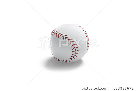 Blank white baseball ball with red seam mockup png, transparent background, 3d rendering. Empty leather fastball for american game mock up. Clear basebal bal for pitch or throw template. Blank white baseball ball with red seam mockup png, transparent background, 3d rendering. Empty leather fastball for american game mock up. Clear basebal bal for pitch or throw template. 133855672