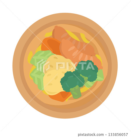 法式燉菜插圖 法式燉菜插圖 133856057