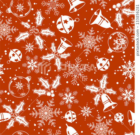 Christmas seamless background Christmas seamless background 133856281