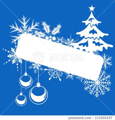 Christmas and New Year Frame Christmas and New Year Frame 133856297