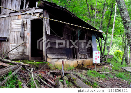 Remains of the Maiden Mine building Remains of the Maiden Mine building 133856821