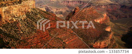 Hazy Sky Day At The Grand Canyon Arizona Hazy Sky Day At The Grand Canyon Arizona 133857734