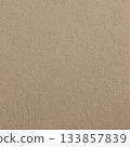 Macro focus of dark brown paper pulp with visible  Fiber specks and grains 133857839