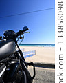 American motorcycle touring along the coast of Izu 133858098