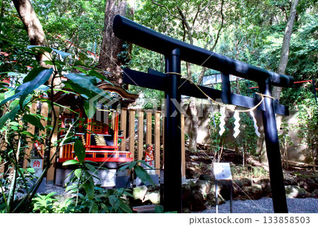 【靜岡】冬季的熱海：木之宮神社內的三峰神社 133858503