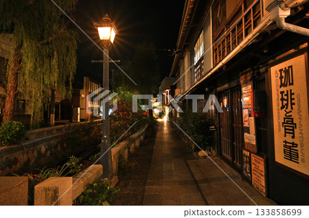 The fantastic night view of Shimoda Perry Road 133858699