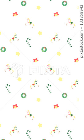 可愛的聖誕圖案,透明,16:9 尺寸 可愛的聖誕圖案,透明,16:9 尺寸 133858942