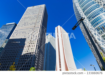 Skyscrapers in Shinjuku subcenter, Tokyo Skyscrapers in Shinjuku subcenter, Tokyo 133860676