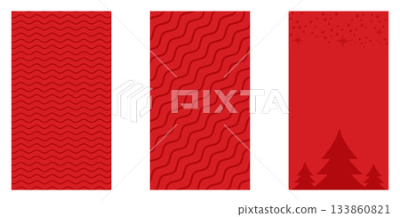 Red Christmas geometric vertical background collection. Merry Christmas vertical poster, social media post stories layout, quiz backdrop, square banner design template set Red Christmas geometric vertical background collection. Merry Christmas vertical poster, social media post stories layout, quiz backdrop, square banner design template set 133860821