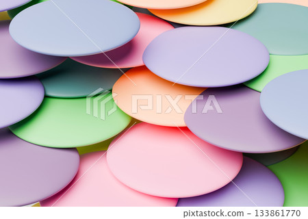 Colorful and pop cute background material Colorful and pop cute background material 133861770