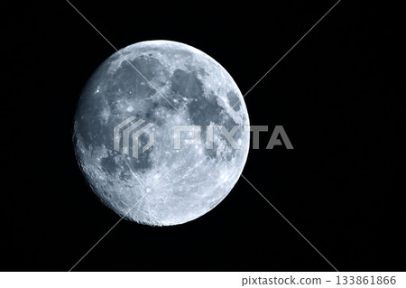 Moon (13.1 days old: 13th night moon) MOON Artemis program 133861866