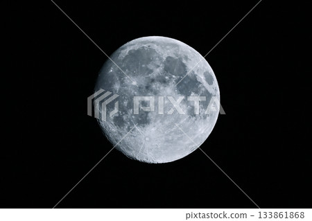 Moon (13.1 days old: 13th night moon) MOON Artemis program 133861868