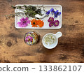 Lots of tinctures, dried herb leaves and flowers Lots of tinctures, dried herb leaves and flowers 133862107