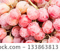 The red Grape background. 133863813
