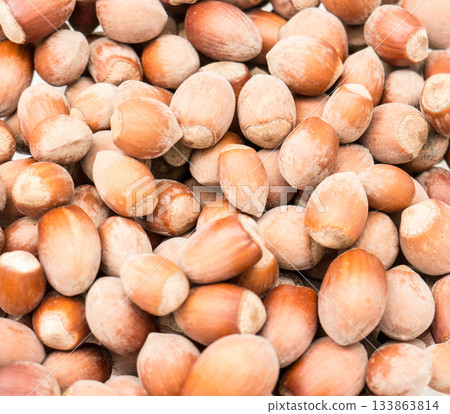 Nuts background. 133863814