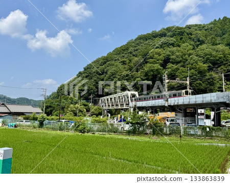 高尾山口站位於高尾山腳下。 高尾山口站位於高尾山腳下。 133863839