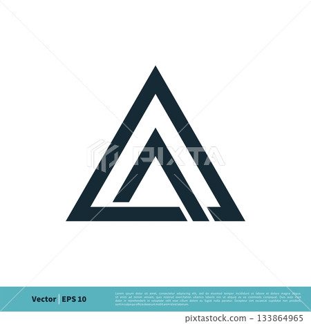 Letter A Icon Vector Logo Template Illustration Design. Vector EPS 10. Letter A Icon Vector Logo Template Illustration Design. Vector EPS 10. 133864965
