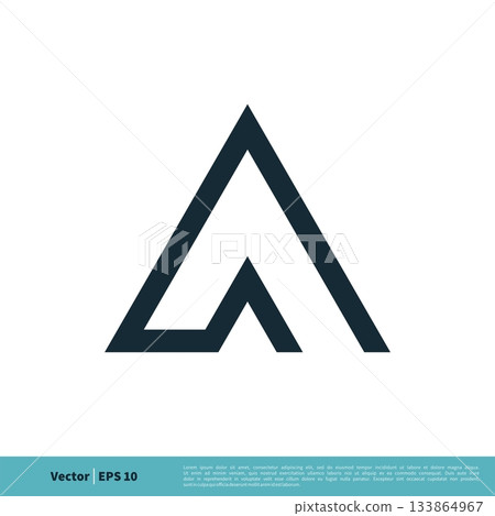 Letter A Icon Vector Logo Template Illustration Design. Vector EPS 10. Letter A Icon Vector Logo Template Illustration Design. Vector EPS 10. 133864967