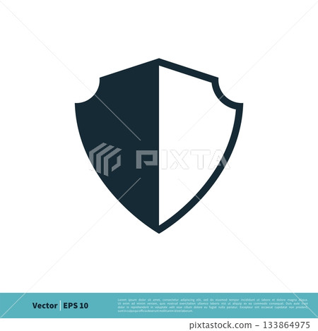 Shield Defense Icon Vector Logo Template Illustration Design. Vector EPS 10. Shield Defense Icon Vector Logo Template Illustration Design. Vector EPS 10. 133864975