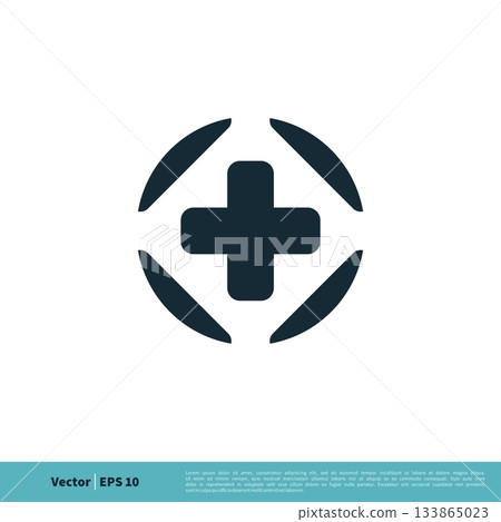 Healthcare Cross Icon Vector Logo Template Illustration Design. Vector EPS 10. Healthcare Cross Icon Vector Logo Template Illustration Design. Vector EPS 10. 133865023