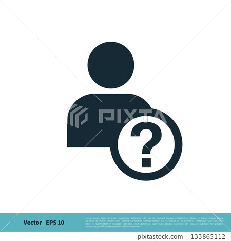 Human Figure, Profile Help Sign Icon Vector Logo Template Illustration Design. Vector EPS 10. Human Figure, Profile Help Sign Icon Vector Logo Template Illustration Design. Vector EPS 10. 133865112