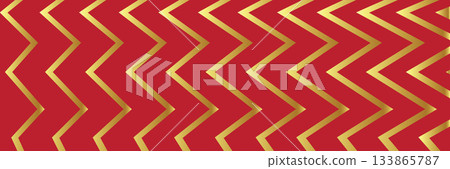 Abstract red and gold Christmas wide banner background with golden lines and shapes geometric style. Empty merry christmas horizontal banner, poster and backdrop design template. Abstract red and gold Christmas wide banner background with golden lines and shapes geometric style. Empty merry christmas horizontal banner, poster and backdrop design template. 133865787