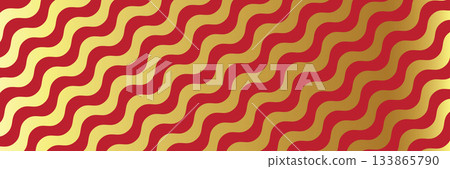 Abstract red and gold Christmas wide banner background with golden lines and shapes geometric style. Empty merry christmas horizontal banner, poster and backdrop design template. Abstract red and gold Christmas wide banner background with golden lines and shapes geometric style. Empty merry christmas horizontal banner, poster and backdrop design template. 133865790