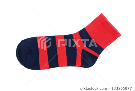 Pair of socks isolated on white. Pair of socks isolated on white. 133865977
