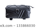 Bicycle cycling rear rack bag isolated. 133866030