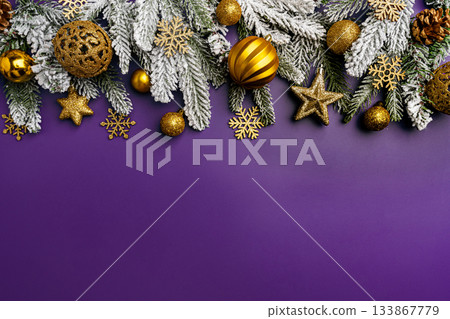 Christmas and New Year background Christmas and New Year background 133867779