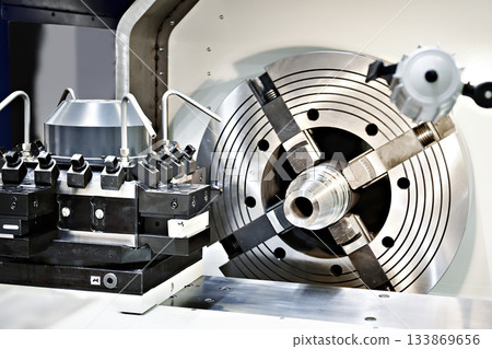 Lathe clamping spindle 133869656