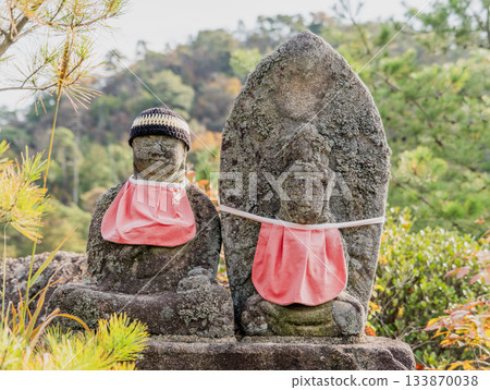 寂光院秋天的景色 寂光院秋天的景色 133870038