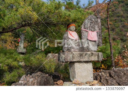 寂光院秋天的景色 寂光院秋天的景色 133870097