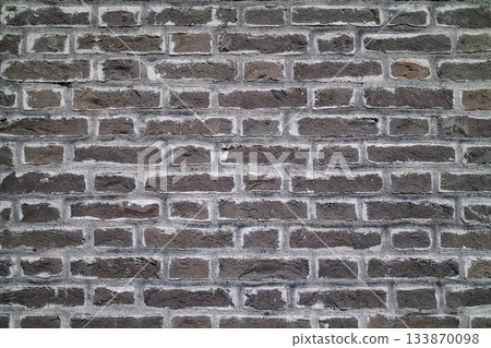 Black  brick wall 133870098