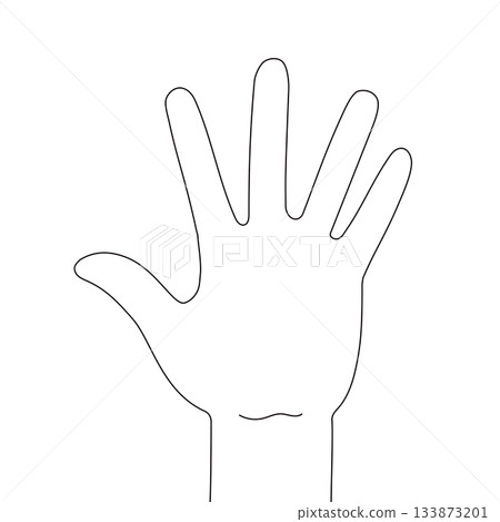 簡單的手繪素材 簡單的手繪素材 133873201