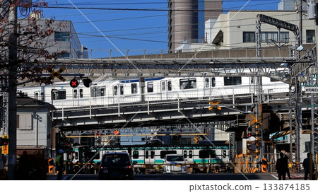 Kita Senju大型鐵路道口 Kita Senju大型鐵路道口 133874185